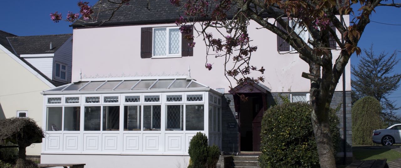 Ivy Tower House Front Exterior 1
